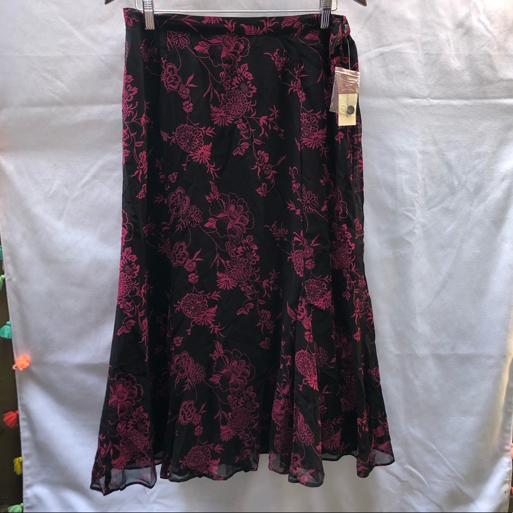 JM Collection Full Skirt Floral A Line NWT